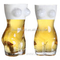 Wholesale hight quality clear funny fancy beer glass